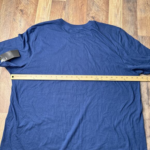 Washington Nationals T-Shirt Men's 2XL Blue‎ Nike Athletic Training Baseball NWT - Picture 6 of 7